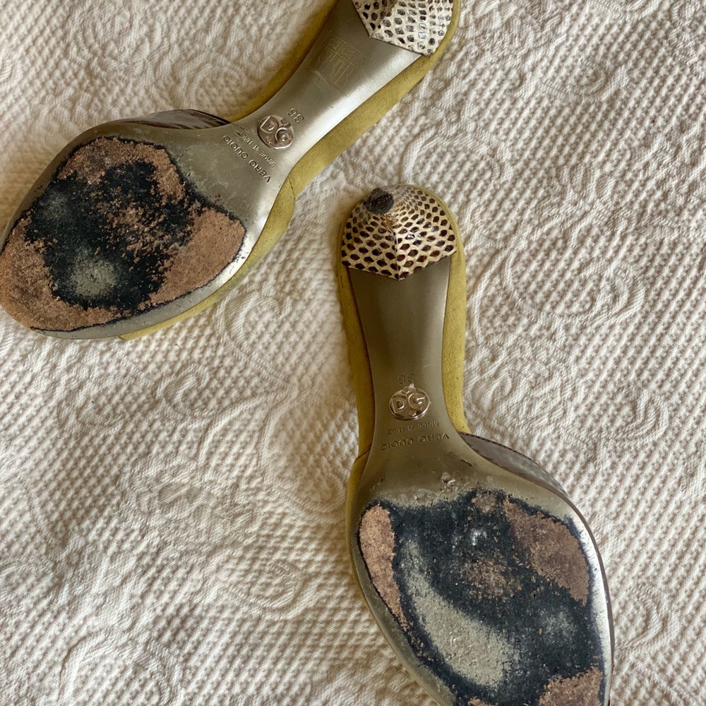 VTG DOLCE & GABBANA mule sandals - Picture 2 of 3